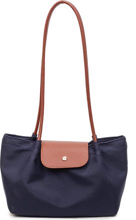 Generic Cymwer Oxford Cloth Shoulder Bag Versatile Handbag for Women Work Shopping (Dark Blue)