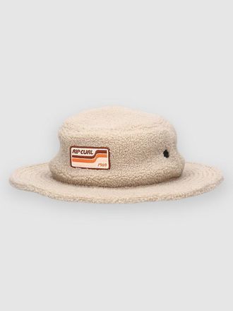 Rip Curl Teddy Drawstring Bucket Hat sand