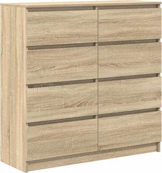 vidaXL Vidaxl Credenza Rovere Sonoma 100x35x99 Cm In Legno Multistrato