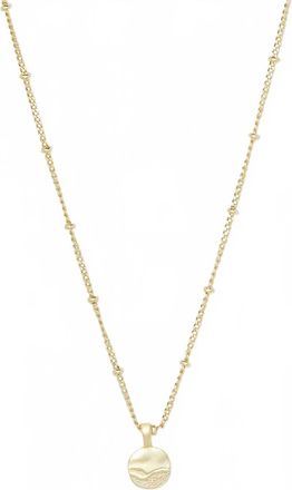 Gorjana Womens Shorebreak Necklace In Gold