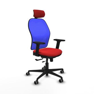 Piqueras y Crespo Sedia Da Ufficio Piqueras Y Crespo Jorquera Nero Schiuma 50 Mm