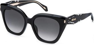 Just Cavalli Sjc 172 Zonnebrillen - Dames - Zonnebrillen - Zwart - 55 MM - Accessoires