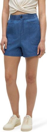 tentree Denim Cascades Short in Mid Wash at Nordstrom, Size X-Large