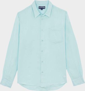 Vilebrequin Mens Linen Sport Shirt