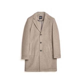 HUGO BOSS Hombre, Abrigos, Gris, Talla: M