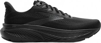Brooks Womens Ghost 17 Sneaker In Black/black/ebony