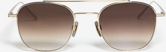 Viu Sonnenbrille aus Titan The Truthful Star Gold
