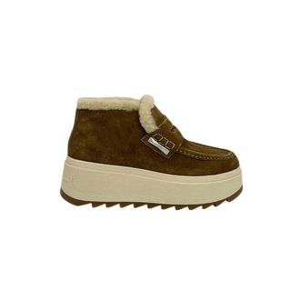Ash Winterlaarzen - Dames - Schoenen - Bruin - Maat: 39 EU Zijde
