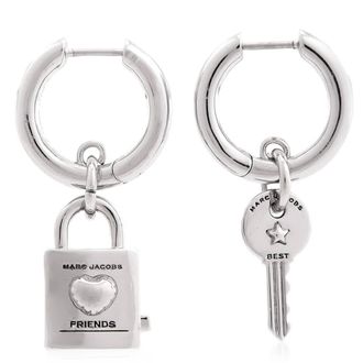 Marc Jacobs Silver-Plated Friendship Earrings