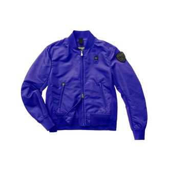 Blauer Bomber Jackets, female, Blue, Size: L Laurie Bomber Jacket
