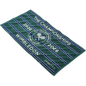 Christy Wimbledon Championship 2026 Iconic Towels in Green And Purple at Nordstrom