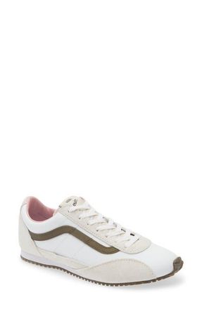Vans Premium Super Lowpro Trainer in Pig Suede White at Nordstrom, Size 6.5