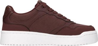 Guess Miram Sneaker - Dames - Sneakers - Rood - 39 EU - Leer - Schoenen