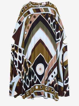 Emilio Pucci Abito Emilio Pucci in Seta Stampa Vivara