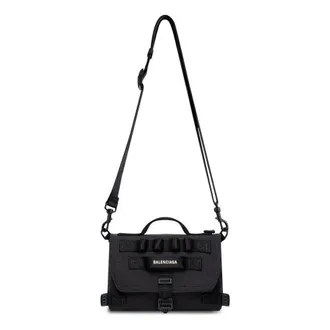 Balenciaga Army Messenger Bag Black 6561062BKPI1000