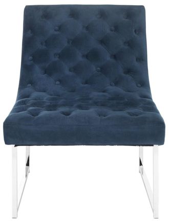 Safavieh Sillon de acento en madera de eucalipto navy
