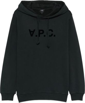 A.P.C. Felpa con cappuccio - Nero