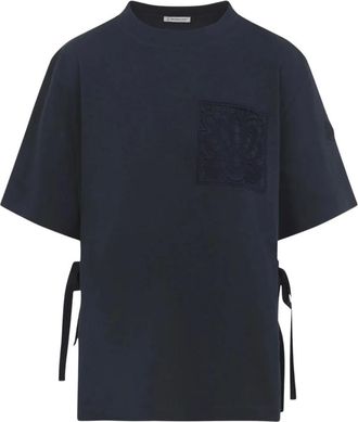 Moncler Mujer, Camisetas, Azul, Talla: M