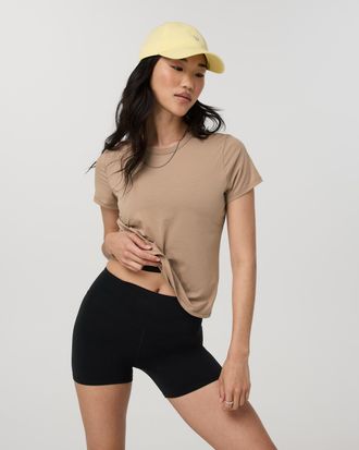 Vuori Clothing Short Sleeve Feather Classic T-Shirt | Goldenrod | XS, Size Extra Small