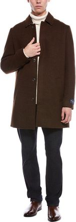 Paisley & Gray Wool-Blend Topper Coat