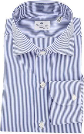 Finamore 170 two-ply cotton poplin shirt Man 39
