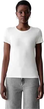 Patrizia Pepe T-Shirts - Dames - T-shirts - Wit - XS - Tops