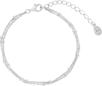 Dower & Hall Double Row Dotty Chain Bracelet