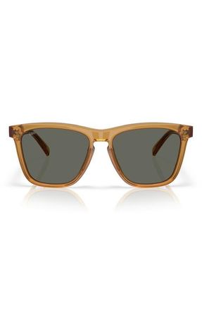 Costa Ulu 56mm Polarized Square Sunglasses in Sun Ray /Gray 580G at Nordstrom