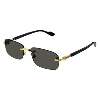 Gucci Sunglasses, unisex, Black, Size: 56 MM Sunglasses
