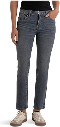 Kut from the Kloth Rachael High-rise Fab Ab Mom Regular Hem Womens Jeans Courage : 10 28, Cotton/Denim/Lycra