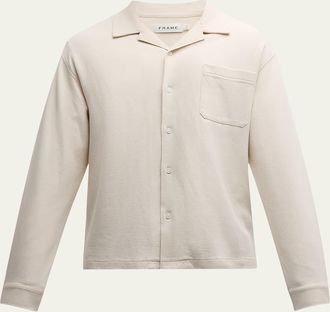 Frame Denim Mens Duo Fold Relaxed Overshirt
