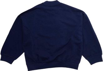 Kenzo Boys Hoodie Unisex Blue Cotton Hoods & Sweatshirts