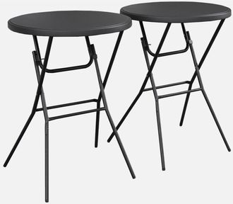 Sweeek Mesa Alta Plegable, Set De 2