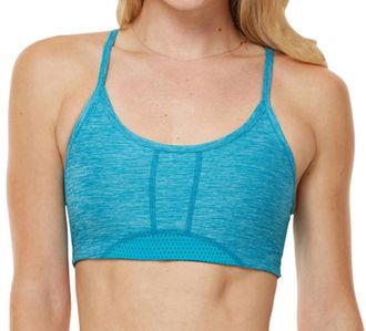 Shape Active Exceed Low Impact Sports Bra In Tile Blue