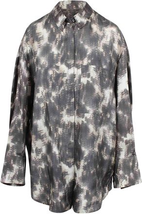 Christian Wijnants Taheras Smoke Granite Print Shirt