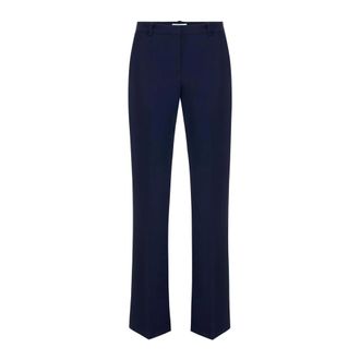 Elisabetta Franchi Lichte Cr&ecirc;pe Broek - Dames - Broeken - Blauw - Maat: 2XL