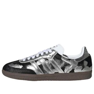 adidas (WMNS) adidas Samba OG Pony Hair Black Silver Metallic KJ2313