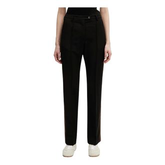 Wales Bonner Wales Bonner - Tuxedo Broek - Dames - Broeken - Zwart - Maat: XL Wol