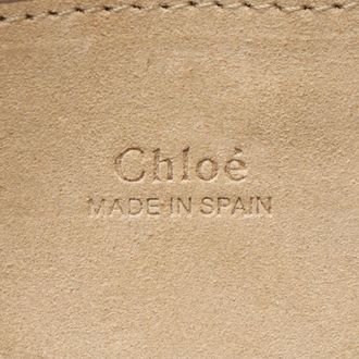 Chlo&eacute; Chloe Calfskin Suede Faye Small Shoulder Bag