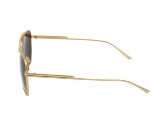 Bottega Veneta Mens Sunglasses Bottega Veneta Bv1012s 003 Gold Brown 60-13-145 Metal