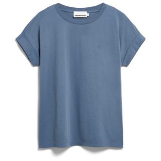 Armedangels Idaa Logo T-Shirt f&uuml;r Damen | blau