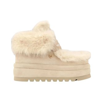 Naked Wolfe Bambi Ice Faux Fur Suede - Shoes - Mujer - Beige - 37 EU
