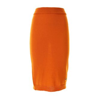 Vivienne Westwood Midi Skirts, female, Orange, Size: S Bea Skirt