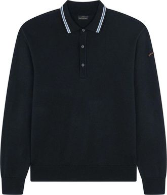 Paul & Shark Klassiek poloshirt - Heren - Polos - Zwart - L - Katoen - Tops