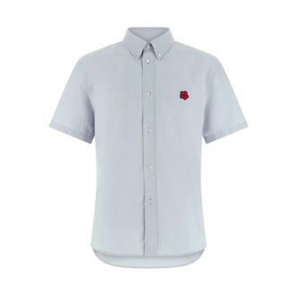 Kenzo Hombre, Camisas, Azul, Talla: L