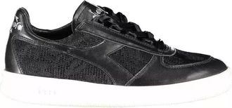 Diadora Womens Game L Sneakers Casual Style - Black Cotton - Size 35.5 EU/IT