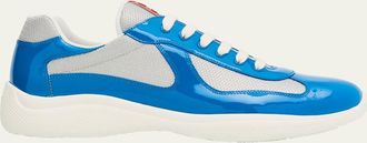 Balenciaga Mens Hike Mesh Runner Sneakers