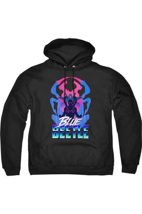 Gildan Blue Beetle (2023) Silhouette Adult Pull Over Hoodie / Hooded Sweatshirt