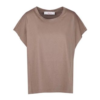 Jucca T-Shirts, female, Brown, Size: L T-shirt