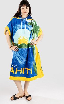 Roxy Surf Poncho blau